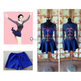 Yuri on Ice Katsuki Yuuri Genderbend Female Free Skate Cosplay Costume