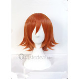 RWBY Nora Valkyrie Short Orange Cosplay Wig