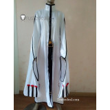 BLAZBLUE Kokonoe Mercury White Red Cosplay Costume