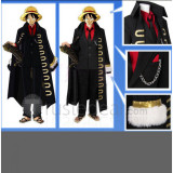 One Piece Strong World Monkey D. Luffy Final Outfit Cosplay Costume