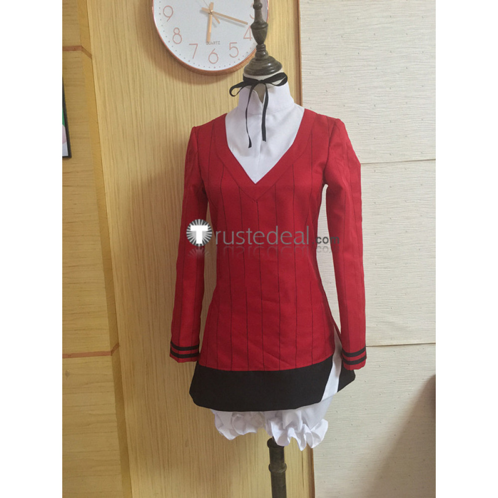 Steins Gate 0 Luka Urushibara Red Cosplay Costume 