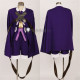 BLAZBLUE Carl Clover Purple Cosplay Costume