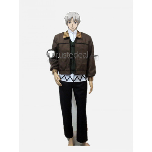 Spice and Wolf Kraft Lawrence Brown Cosplay Costume2