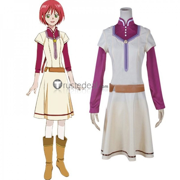 Akagami no Shirayukihime Shirayuki Daily Cosplay Costume 2