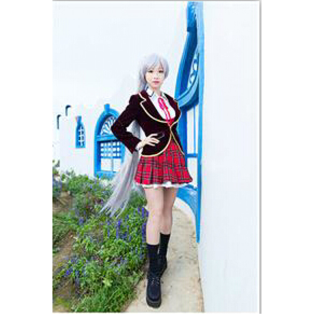 RWBY Weiss Schnee and Blake Belladonna School Uniform Academy Cosplay  Costume