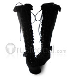 Elegant Black Lolita Boots