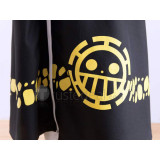 One Piece Trafalgar Law Coat Hat 2 years later Cosplay Costume