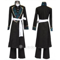 Hakuouki Keisuke Yamanami Black Cosplay Costume