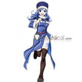 Fairy Tail Juvia Lockser White and Brown Cosplay Boots Shoes