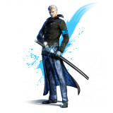 Devil May Cry 5 Vergil Black Cosplay Costume