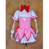 Puella Magi Madoka Magica Kaname Madoka Pink Cosplay Costume