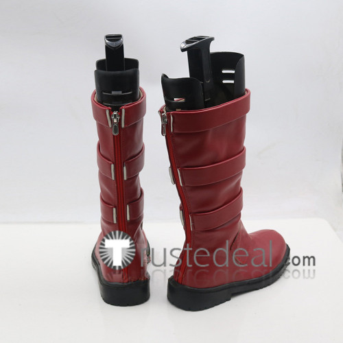 Boku no Hero Academia Eijiro Kirishima Dark Red Cosplay Boots Shoes