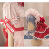 Touhou Project Reimu Hakurei Remilia Scarlet Lolita Red Pink Cosplay Costumes