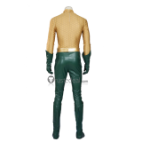 Justice League Aquaman Arthur Curry Golden Green Cosplay Costume