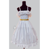 Vocaoid Kagamine Rin Adolescence White Cosplay Costume