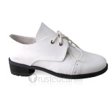 Black Butler Baron White Cosplay Shoes Boots