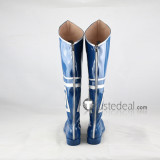 Mortal Kombat X Kitana Blue Cosplay Boots Shoes