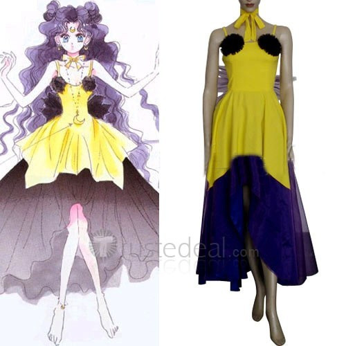Sailor Moon Luna Human Form Cosplay Costume