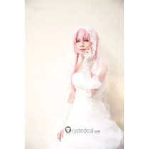 Mirai Nikki Yuno Gasai Bride Wedding Dress Cosplay Costume