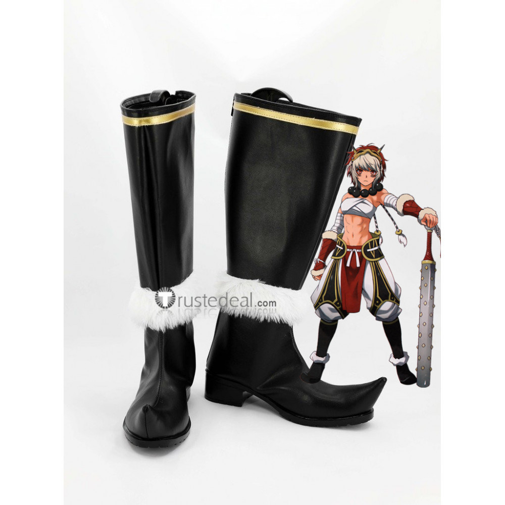 Fire Emblem Felicia cosplay shoes Boots Custom Made hot:Free shipping 