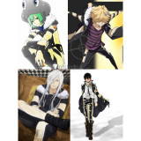 Katekyo Hitman Reborn Xanxus Superbi Squalo Belphegor Fran Cosplay Costumes