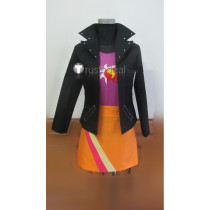 My Little Pony Equestria Girls Sunset Shimmer Black Orange Cosplay Costume