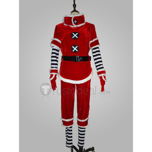 Dramatical Murder Seragaki Aoba Christmas Red Cosplay Costume