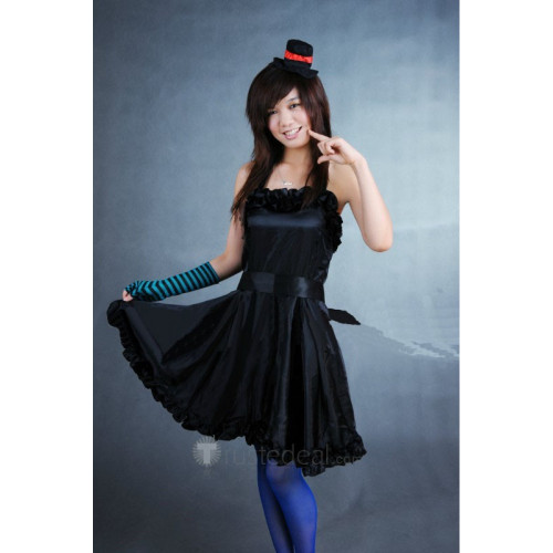 K-On! Akiyama Mio Black Cosplay Costume