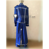 FullMetal Alchemist Roy Mustang Military Blue Cosplay Costume
