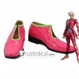 Jojo's Bizarre Adventure Pannacotta Fugo Pink Cosplay Shoes Boots