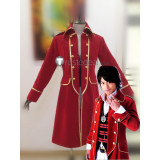 Kaizoku Sentai Gokaiger Gokai Captain Marvelous Ryota Ozawa Red Black Jacket Cosplay Costumes