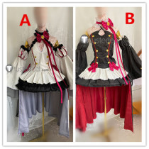 Owari no Serafu Seraph of the End Bloody Blades Game Krul Tepes Black White Cosplay Costumes 2