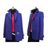 Psycho-Pass Kagari Shusei Purple Coat Cosplay Costume