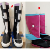 YuGiOh VRAINS Emma Bessho Ghost Girl Skye Zaizen Blue Maiden Cosplay Shoes Boots
