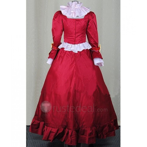 Pandora Hearts Lottie Red Cosplay Costume