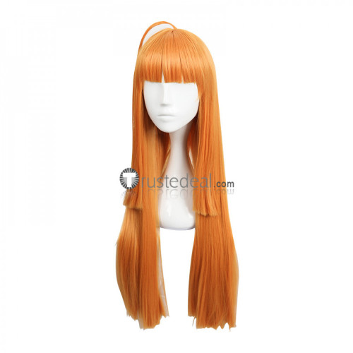 Persona5 Futaba Sakura Orange Cosplay Wig