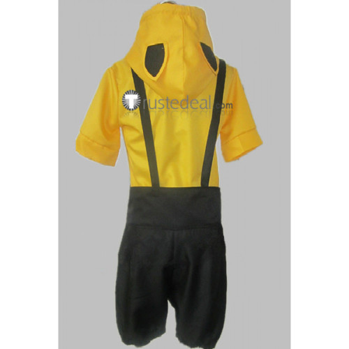 Vocaloid Kagamine Len Halloween Yellow Black Cosplay Costume