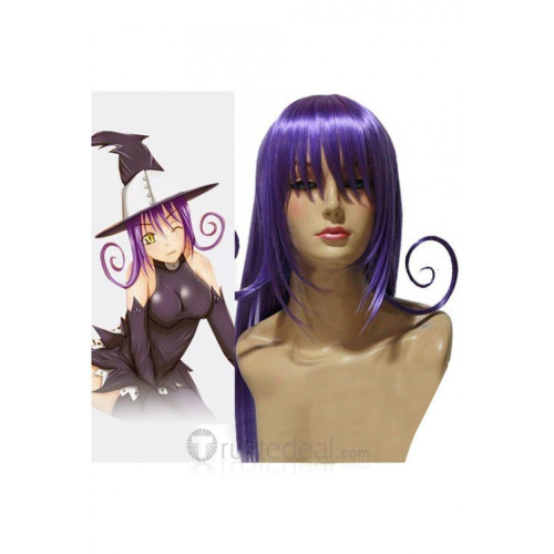 Soul Eater Blair/Baya Puple Cosplay Wig