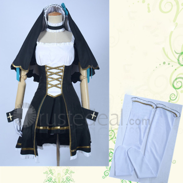 Love Live Eli Ayase Nun Cosplay Costume