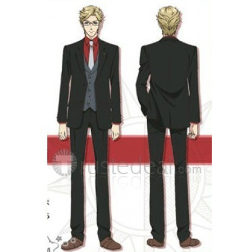 Brothers Conflict Asahina Ukyo Cosplay Black Suit Costume