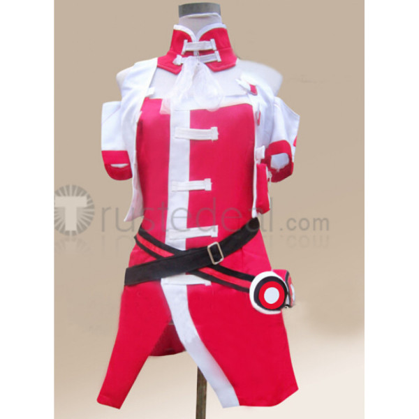 Vocaloid Yuezheng Ling Red Cosplay Costume
