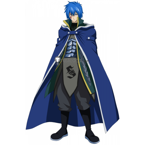 Fairy Tail Crime Sorciere Meredy Jellal Ultear Blue Cloak Cosplay Costumes