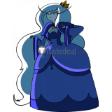Adventure Time Ice Queen Blue Cosplay Costume