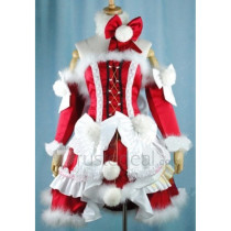 Pandora Hearts B-rabbit Alice Christmas Red Cosplay Costume