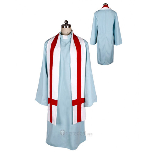 Panty and Stocking with Garterbelt The Priest Cosplay Costume