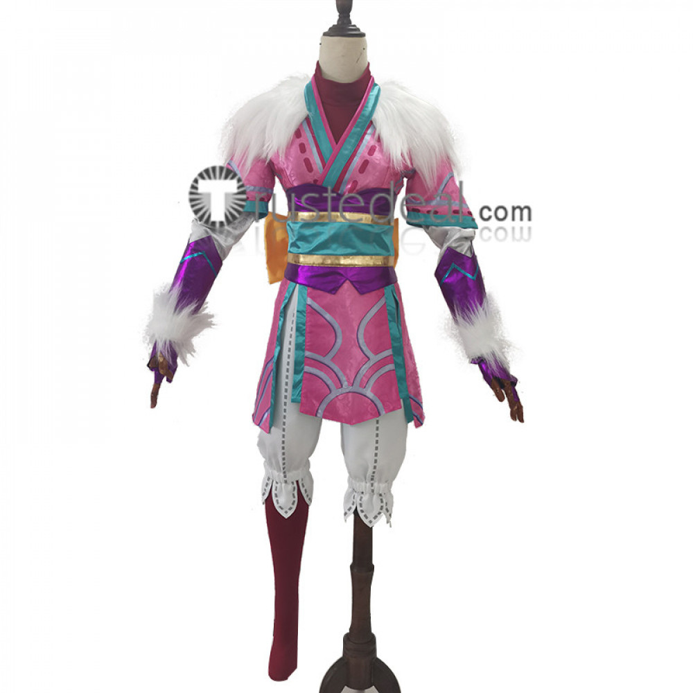 League of Legends LOL Spirit Blossom Riven Kindred Cosplay Costumes