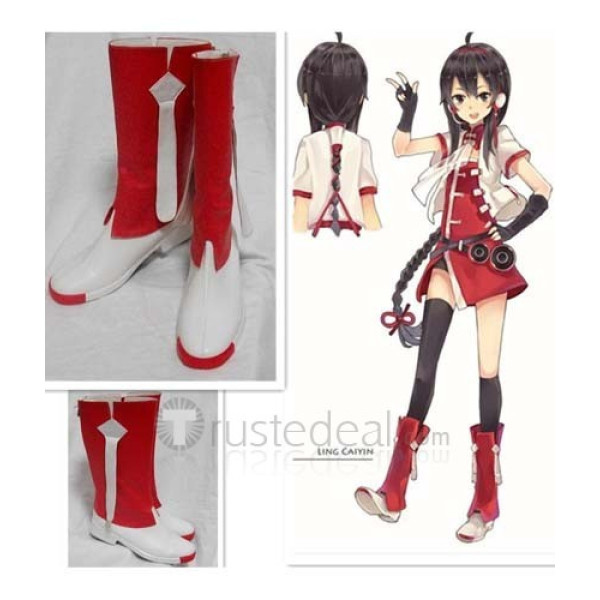 VOCALOID3 Yue Zhengling Cosplay Boots Shoes