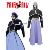 Fairy Tail Bickslow Black Purple Cosplay Costume 1