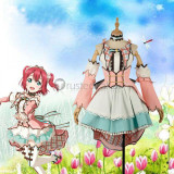 Love live Sunshine!! Aqours White Valentine's Day Ruby Kurosawa Sakurauchi Riko Hanamaru Kanan Dia Chika Cosplay Costume