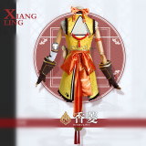 Genshin Impact Xiangling Xingqiu Mona Cosplay Costumes